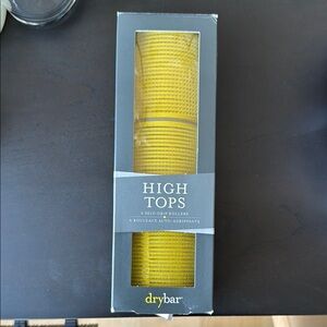 Drybar High Tops Yellow Self-Grip Rollers Never Used